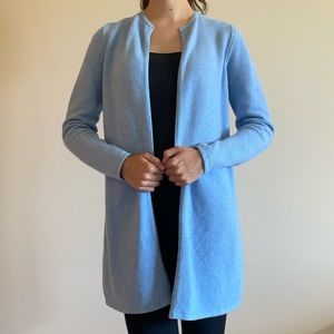 Talbots Baby Blue Long Sleeve Cardigan